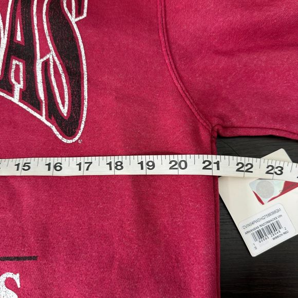 Arkansas Razorbacks Sweater Womens Small 47 Vintage Tubular Sweatshirt Retro NEW - Picture 13 of 15